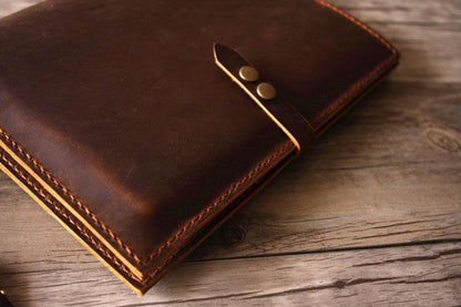 Brown Leather Portfolio Case