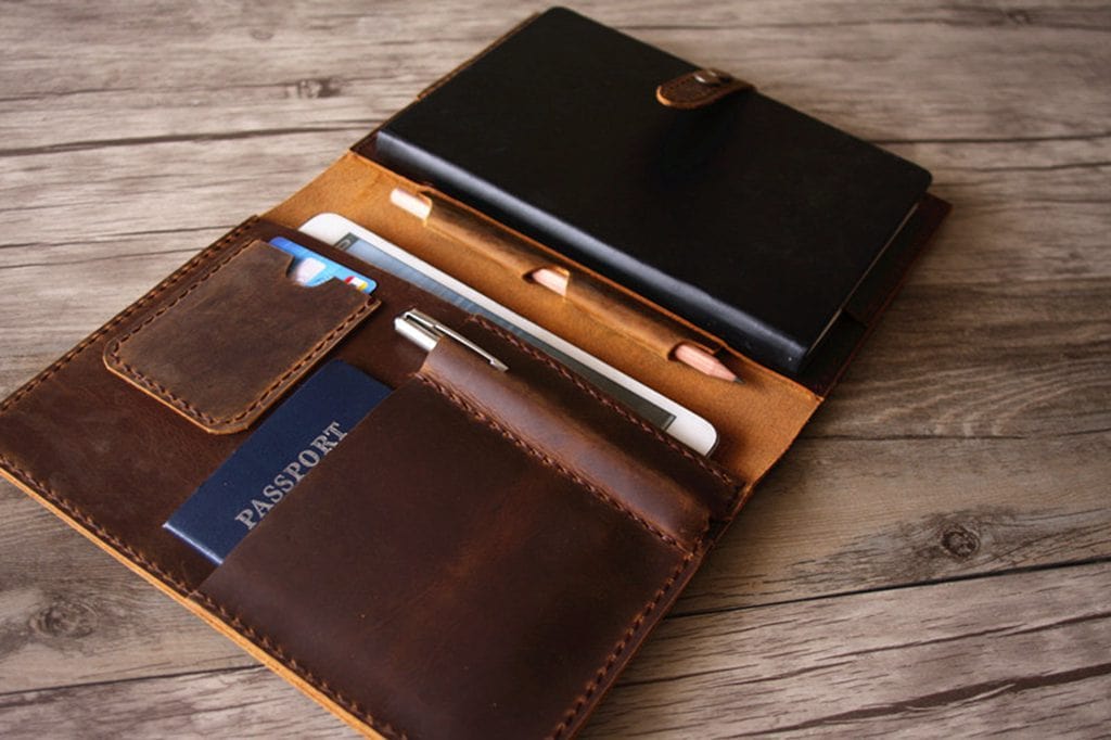 Embossed Leather Nook Glowlight Plus Case Cover