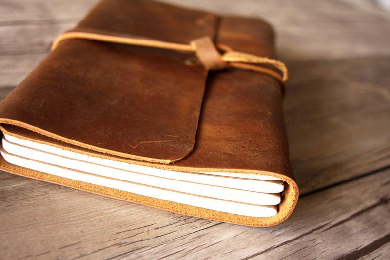 Handmade Vintage Leather Drawing Notebook