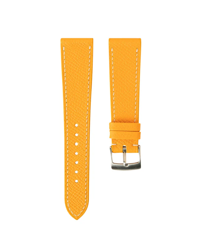 Sun Yellow Epsom Slim Strap