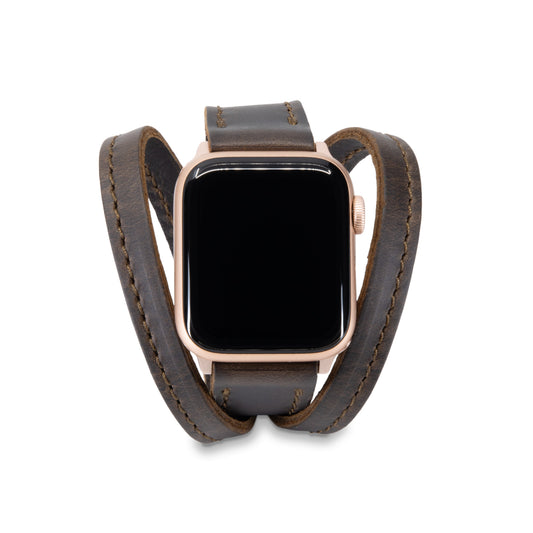 Triple Tour™ Apple Watch Band - Espresso -  Refurbished