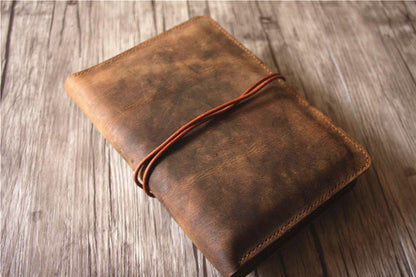 Vintage Leather Refillable Journal Cover