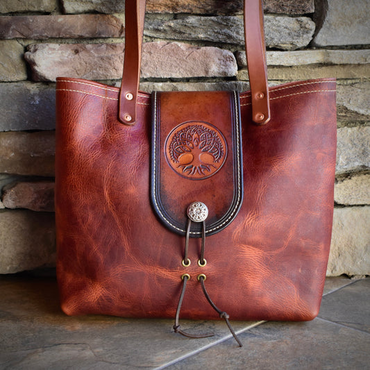 THE ALEX TOTE - TREE OF LIFE