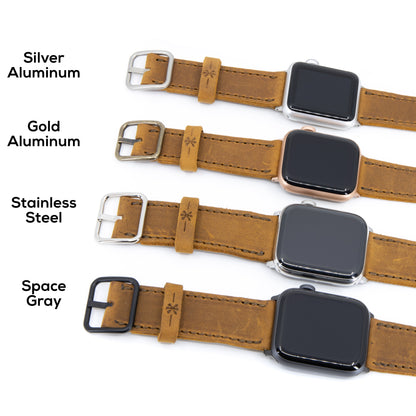 Porter Apple Watch Band - Medium Brown