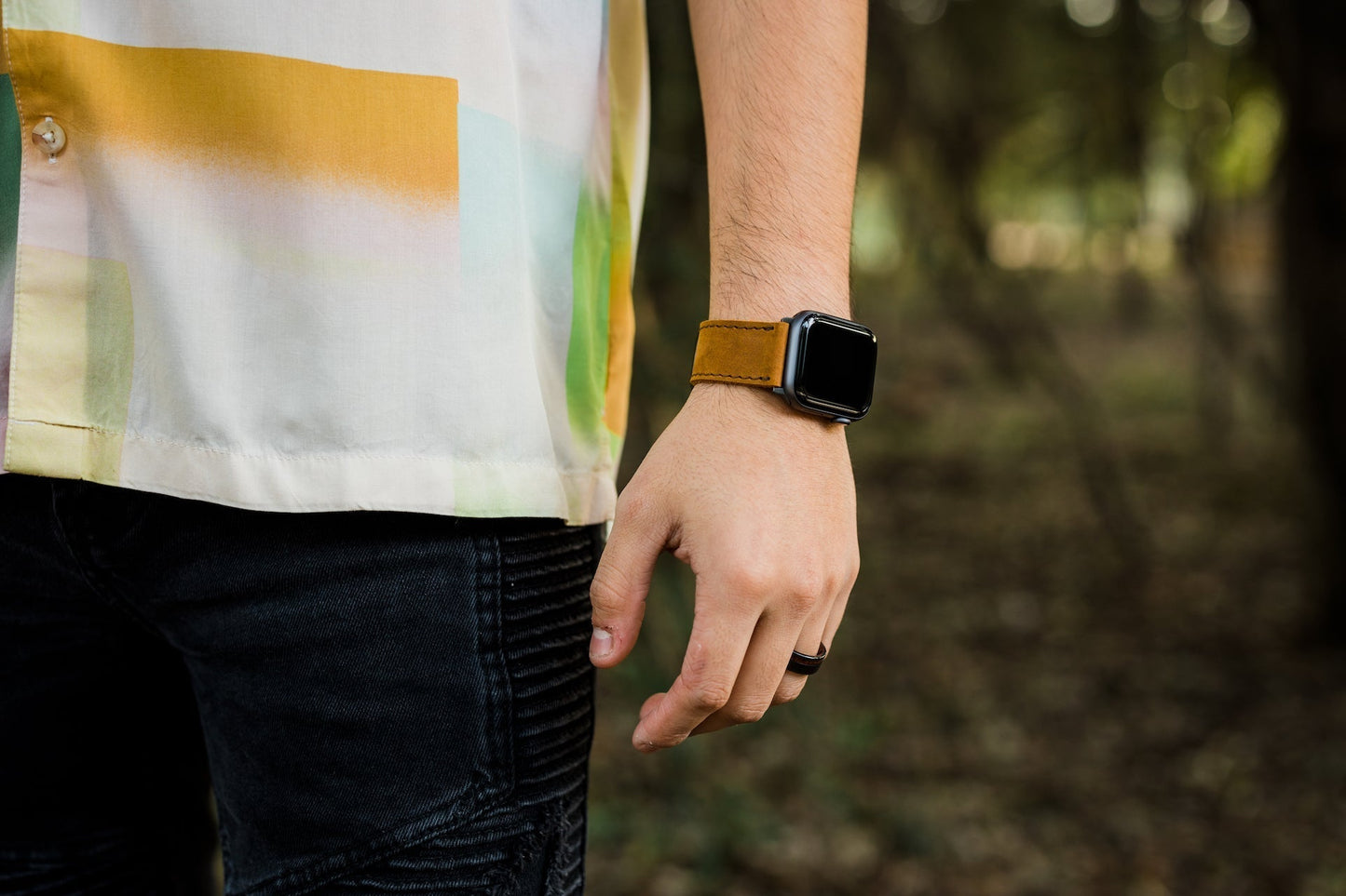 Porter Apple Watch Band - Tobacco