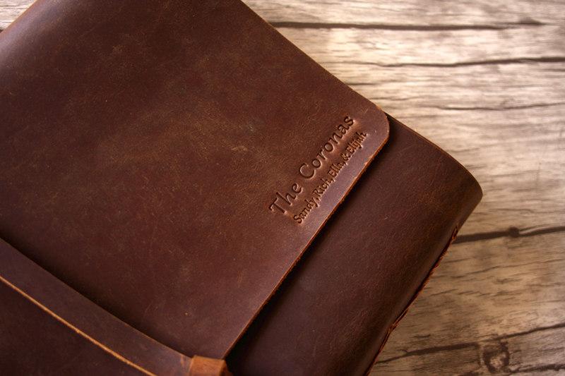Personalized Leather Cool Premium Photo Albums