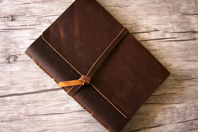 Personalized Leather Cool Premium Photo Albums