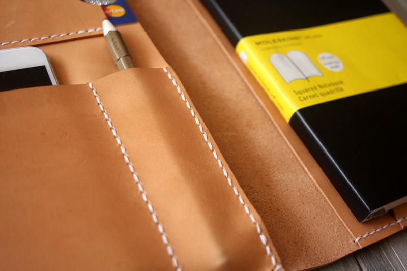 Engraved Leather Surface Pro Sleeve Covers