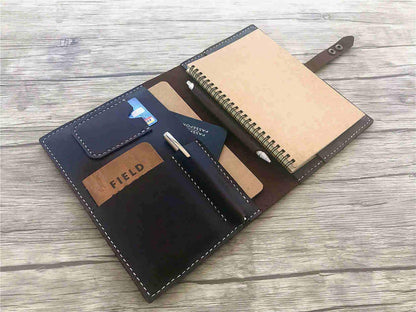 Best Leather Notebook Cover Coffee Color