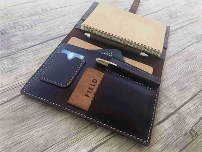 Best Leather Notebook Cover Coffee Color