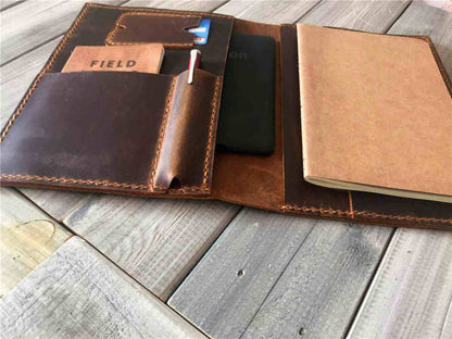 Personalized A5 Leather Notebook Journal