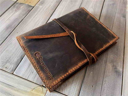 Personalized A5 Leather Notebook Journal