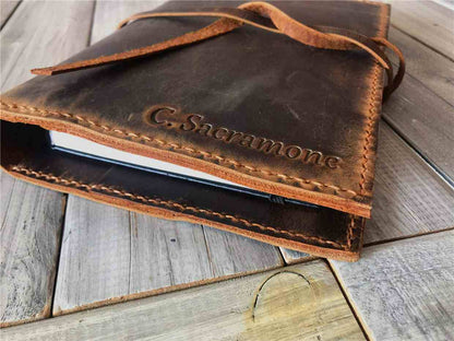 Personalized A5 Leather Notebook Journal