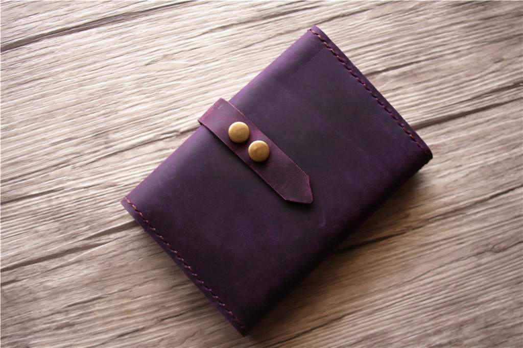 Custom Leather Travel Passport Wallet Holder