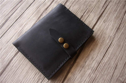 Personalized Leather Mens Passport Holder Case