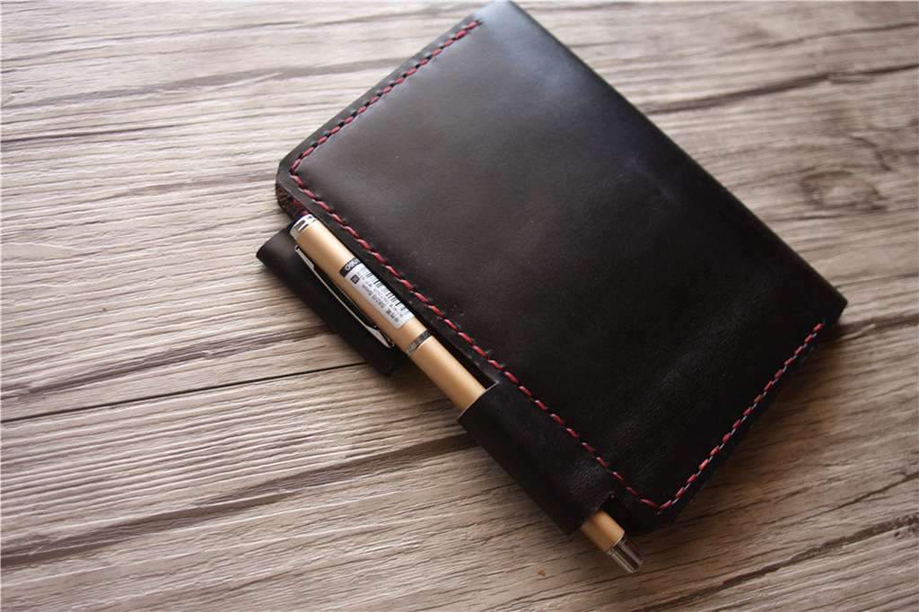 Designer Passport Case Leather Wallet
