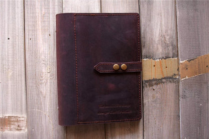 Distressed Leather Planner Notebook Bullet Journal
