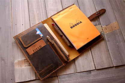 Custom Leather Kobo Libra H2O Case Cover