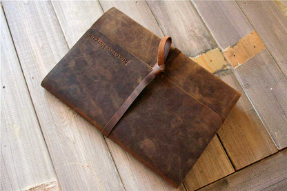 Custom Leather Wedding Photo Albums 4x6