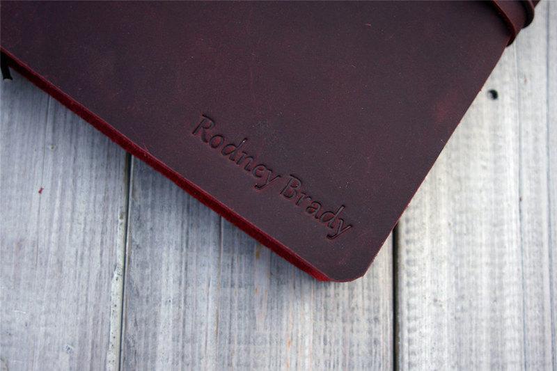 Handmade Leather A5 Traveler's Notebook Cover