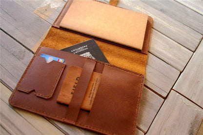 Personalized B5 Notebook Cover Leather A4 Document Holder
