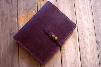 Personalized Purple Leather Kobo Forma Case Sleeve