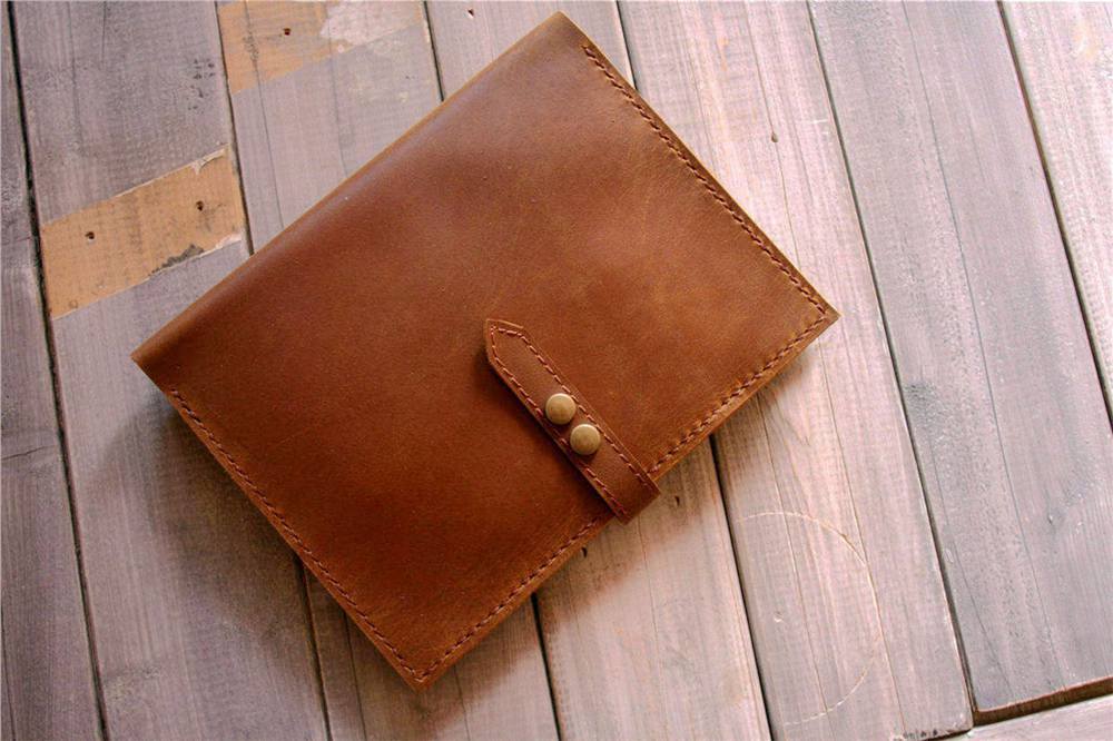 Handmade A5 Leather Sketchbook Cover