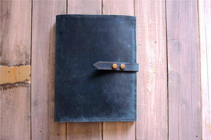 Engraved Leather Composition Notebook Cover Case