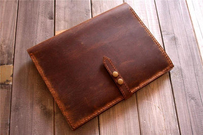 Embossed Leather Macbook Air 13 Cover Sleeve