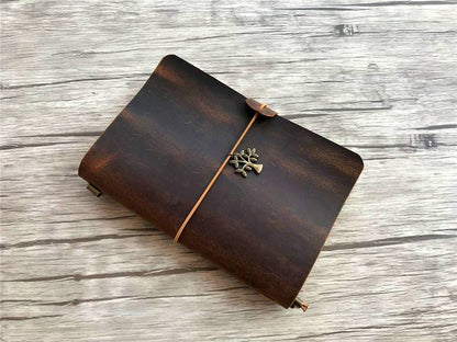 Personalized Leather Traveler's Notebook Passport