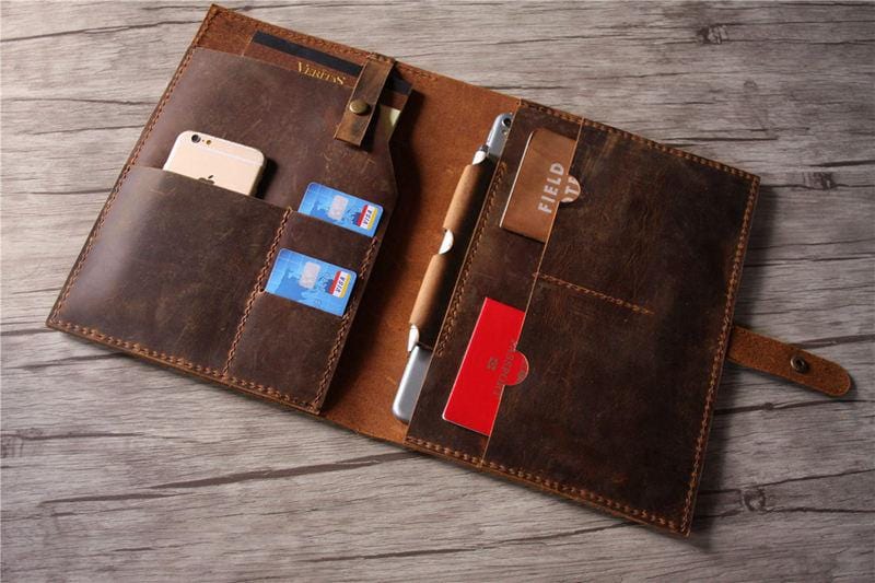 Personalized Leather iPad Leather Sleeve Case