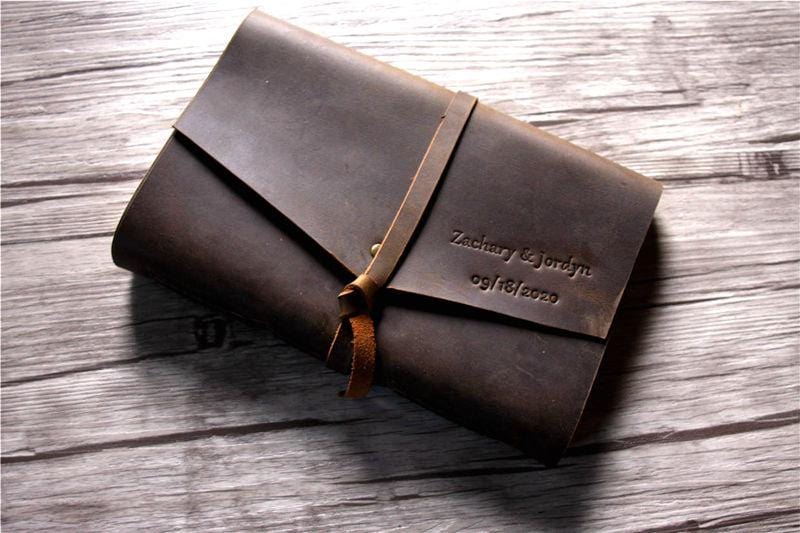 Personalized Notebook Genuine Leather Journal