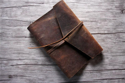 Custom Leather Notebook Binder