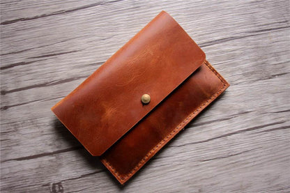 Personalized Leather Kindle Cover Sleeve