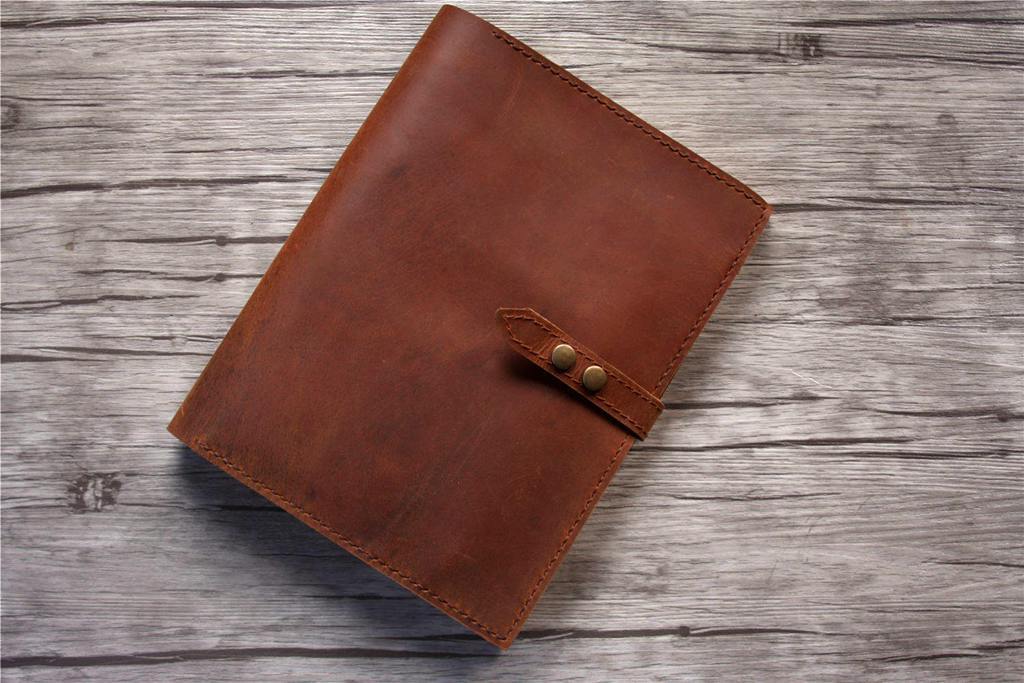 Custom Saddle Leather Organizer Wallet