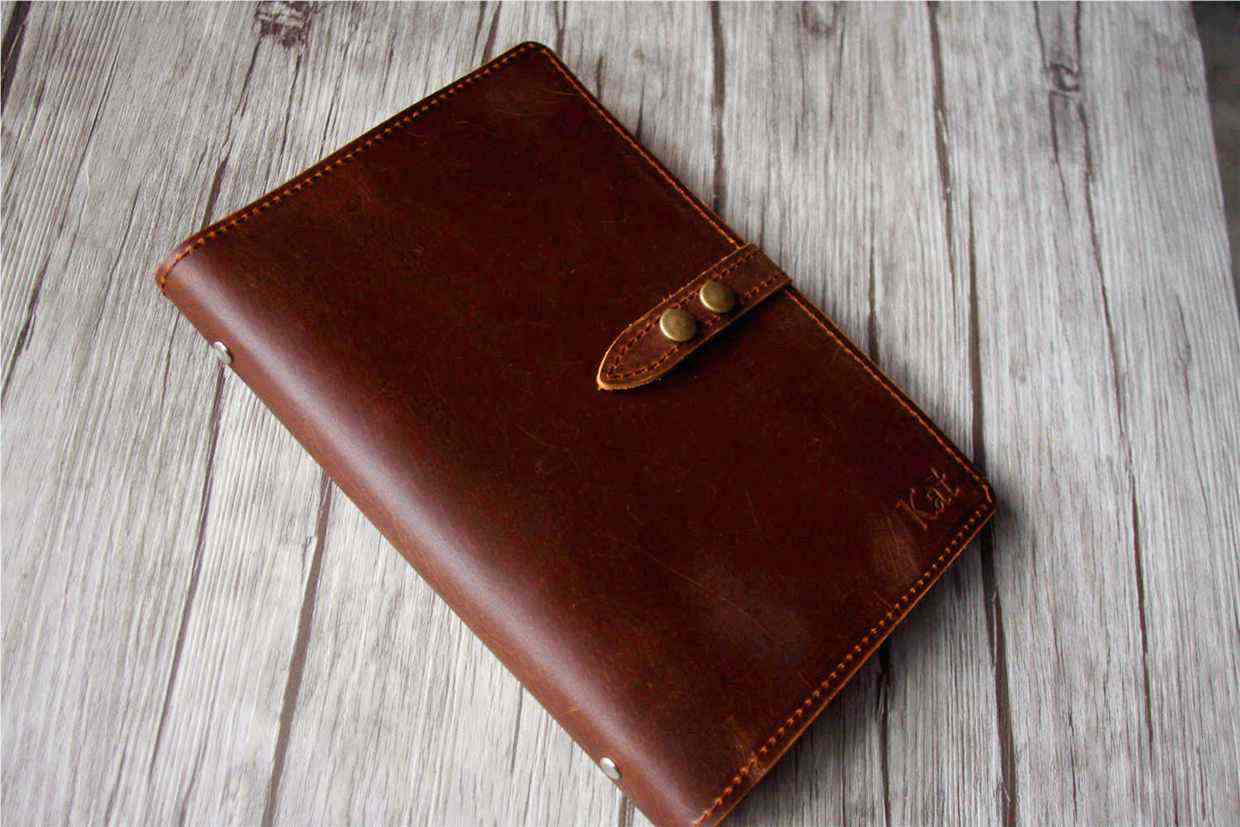 Personalized Leather Sketchbook Cover Journal