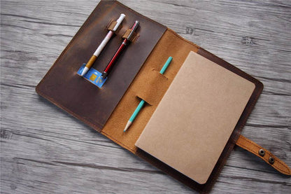 Personalized Journal Cover Leather Notebook Case