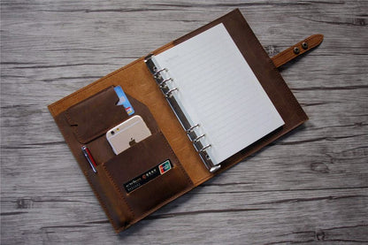 Personalized Bullet Journal Cover Notebook Holder