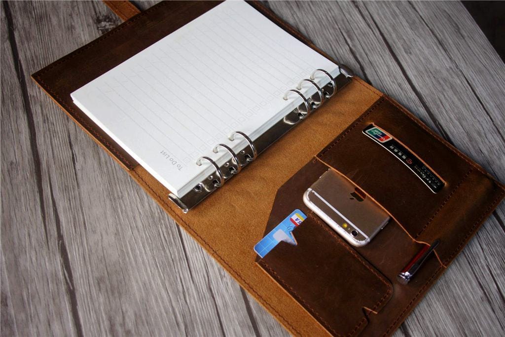 Personalized Bullet Journal Cover Notebook Holder
