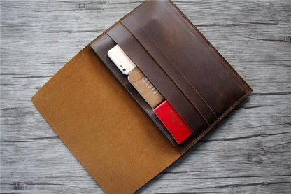 Embossed Leather iPad Cover Sleeve