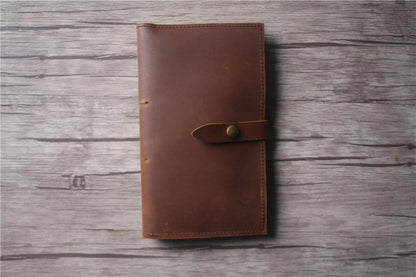 Rustic Leather Travelers Notebook Cover