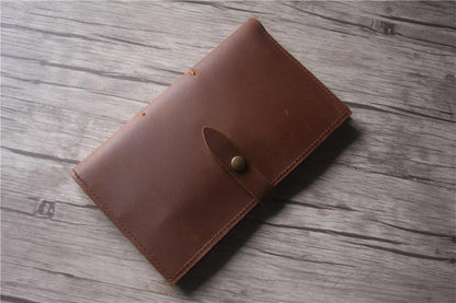 Rustic Leather Travelers Notebook Cover