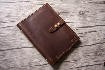 Handmade Leather Bullet Journal Planner