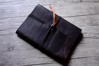 Handcrafted Embossed Leather Picture Memory Book Album