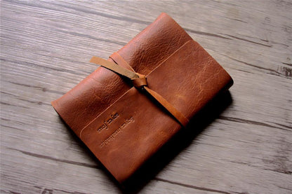 Customized Leather Kindergarten Memory Book Photo Album