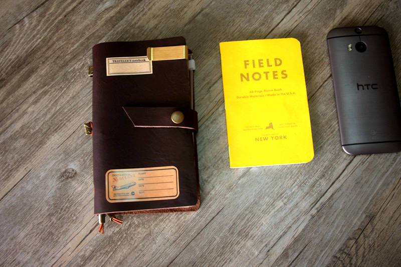 Personalized Leather Personal Size Traveler's Notebook