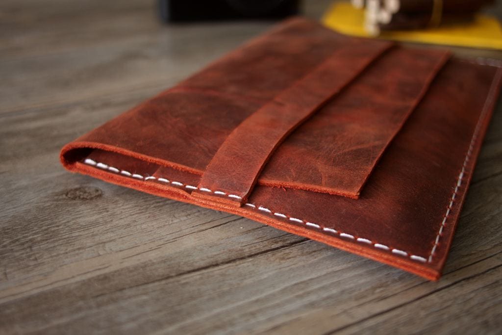 Custom Leather Kindle Oasis Case Sleeve