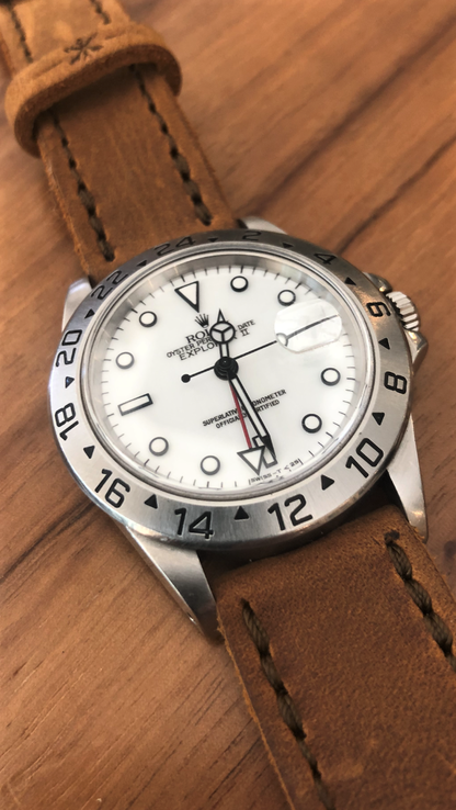 Porter Watch Strap - Tobacco