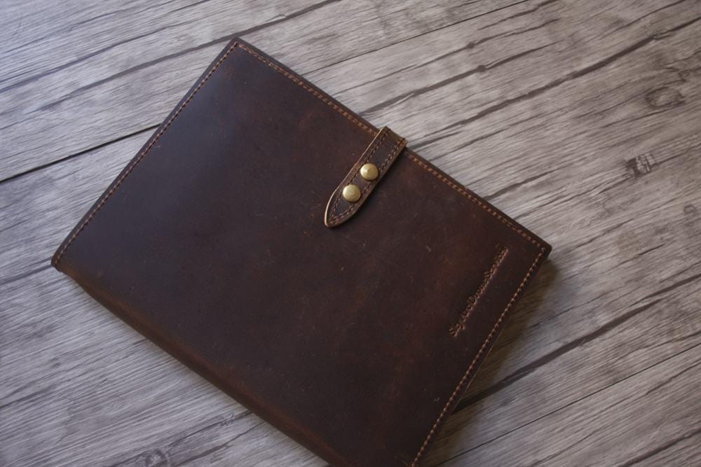 Handcrafted Refillable B5 Leather Journal Notebook
