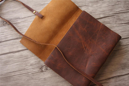 Personalized Leather Photo Guest Book